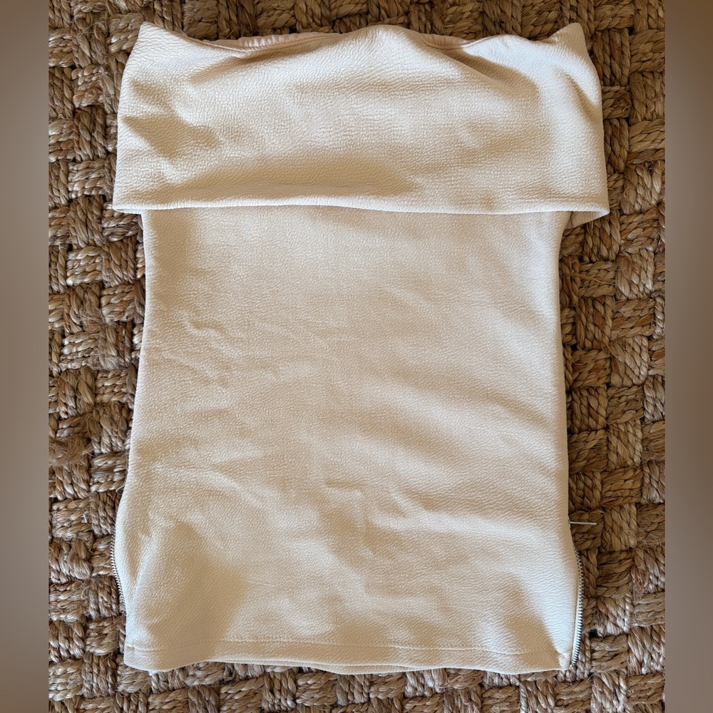 Zara Tube Top with Zip sides